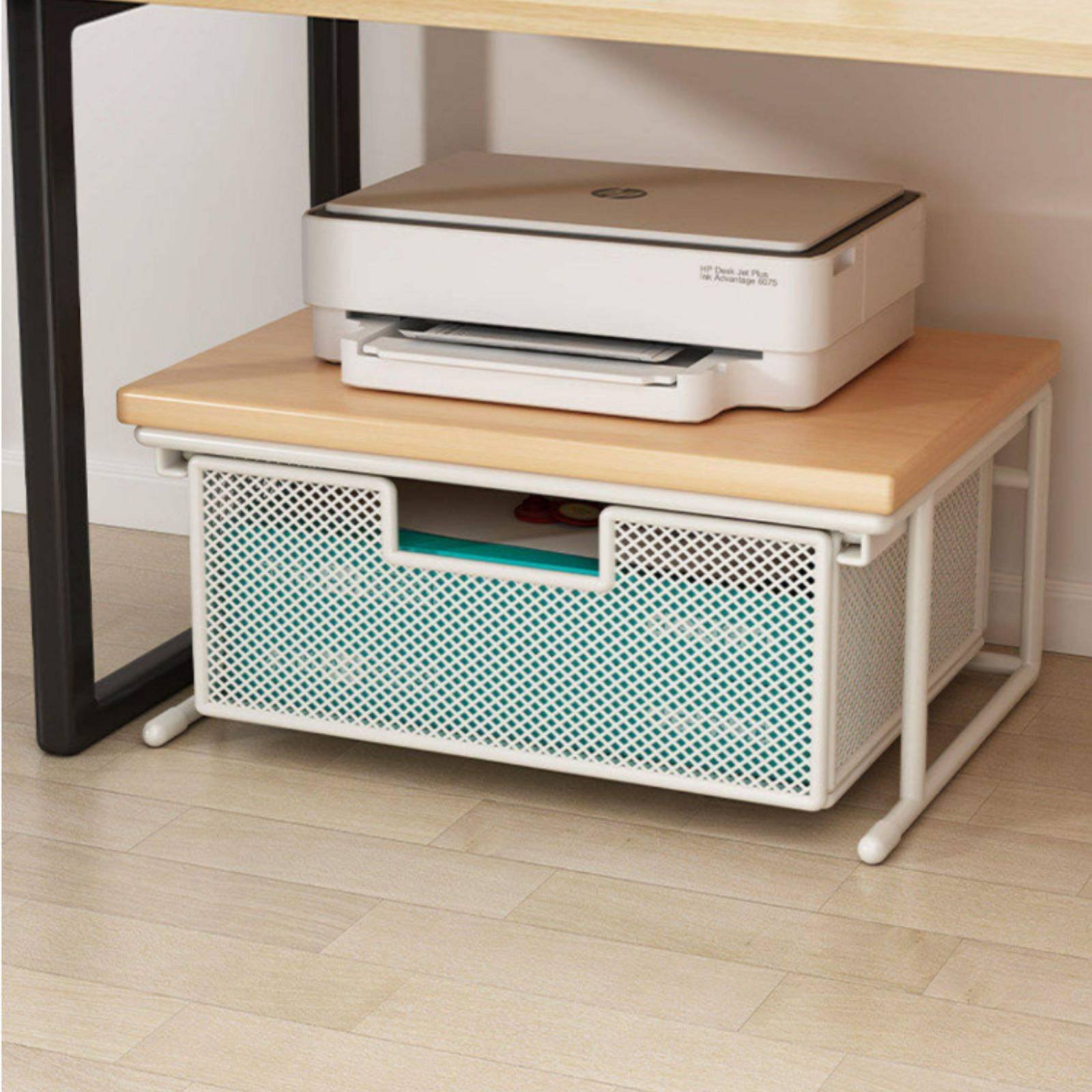 Printer Stand - 서랍이 있는 프린터 스탠드 공간 절약형