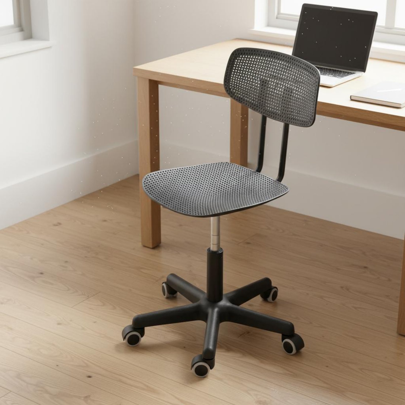 Office Chair - 조절 가능한 롤링 책상 의자 통기성