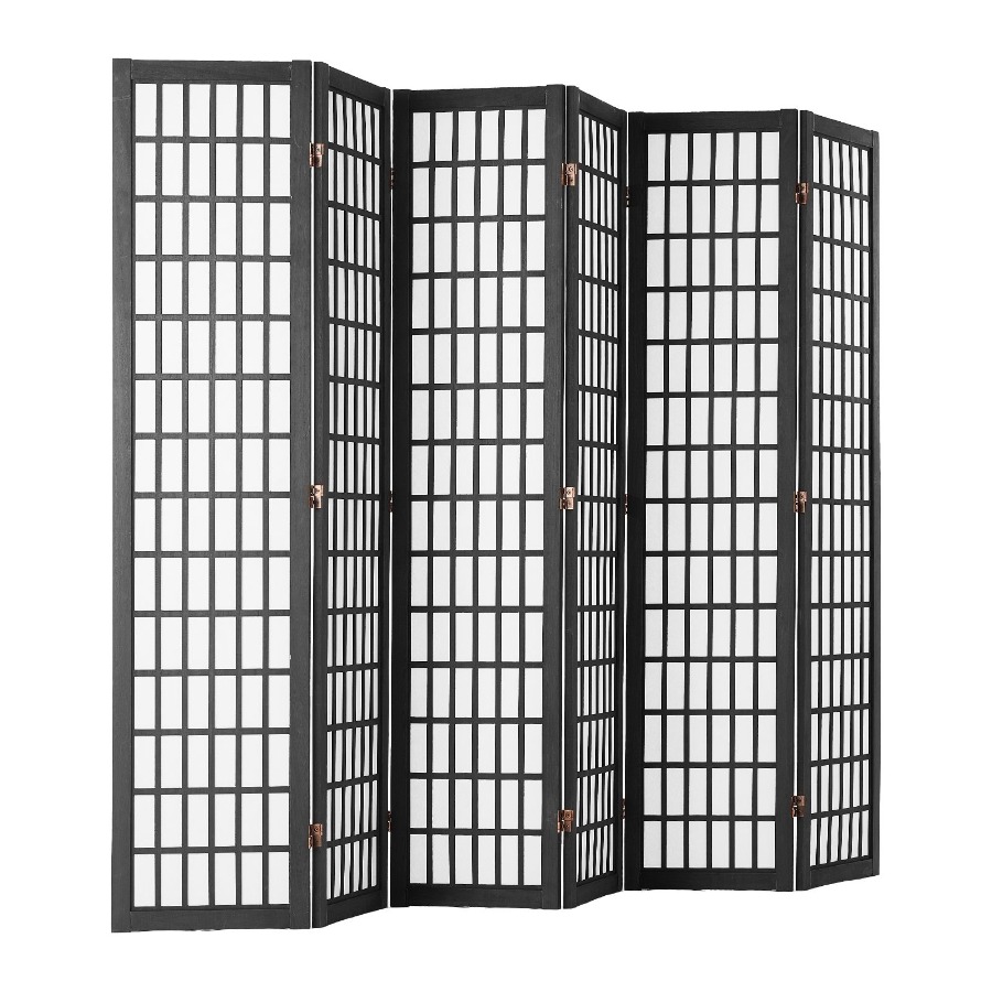 Partition Screen Divider - 6패널 일본식 룸 디바이더 접이식 프라이버시