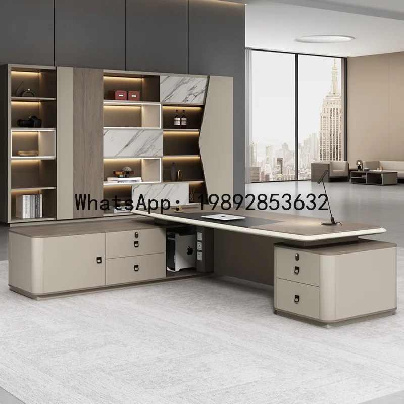 Office Chair - H5.15 대통령실 책상, 회장실 옻칠 마감