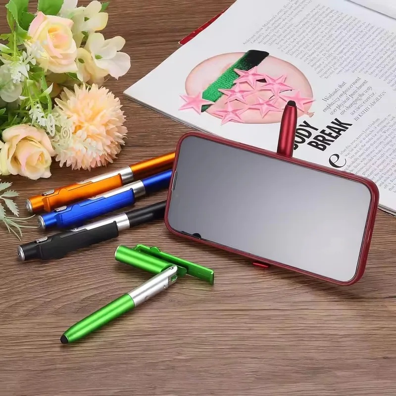 4 in 1 다기능 볼펜 LED 라이트 접이식 휴대폰  - Desk Organizer 리뷰 및 가격