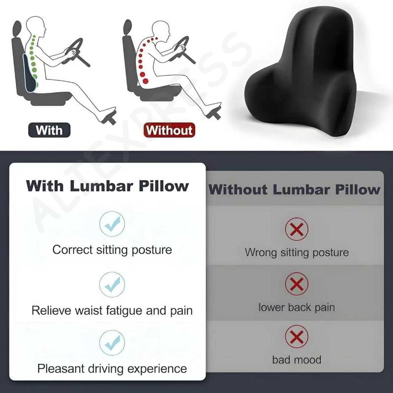 [G] 차량용 허리 지지 쿠션, 메모리폼 소재, 부드러 - Office Chair Cushion 리뷰 및 가격