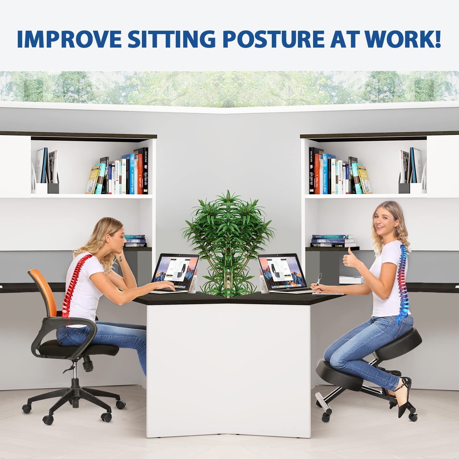 사무실용 인체공학적 무릎꿇이 의자, 가정 및 사무실용  - Office Chair 리뷰 및 가격