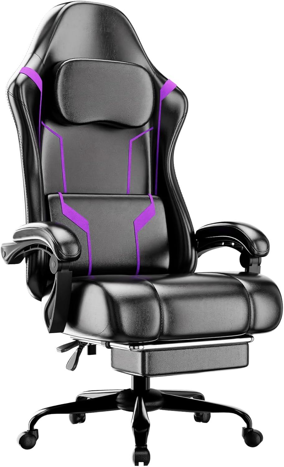 포켓 스프링 쿠션과 발판이 있는 인체공학적 게이밍 의자 - Office Chair Cushion 리뷰 및 가격