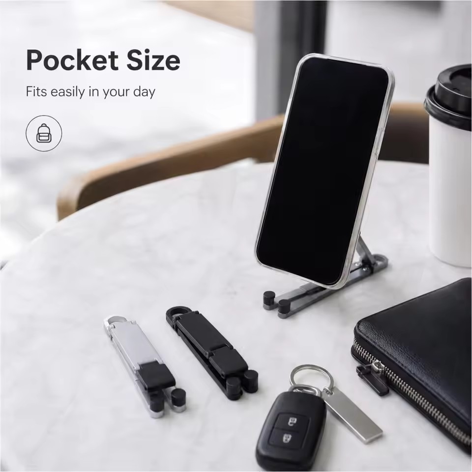 미니 키체인 접이식 휴대폰 뒷면 클립 스탠드 휴대용 조 - Mobile Pedestal Cabinet 리뷰 및 가격