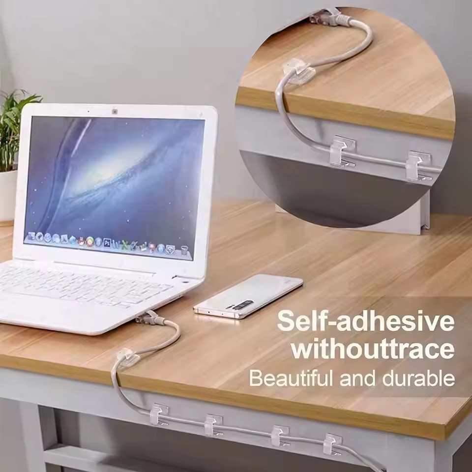 10개/20개/50개 세트 케이블 정리 클립, 전선 정 - Desk Organizer 리뷰 및 가격