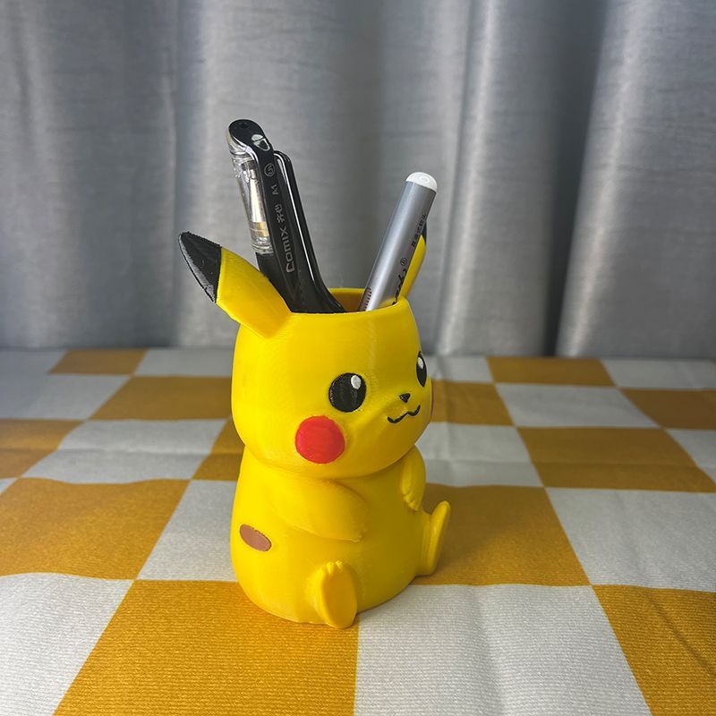 포켓몬 연필꽂이 모양의 수납함, 귀여운 만화풍 데스크탑 - Desk Organizer 리뷰 및 가격