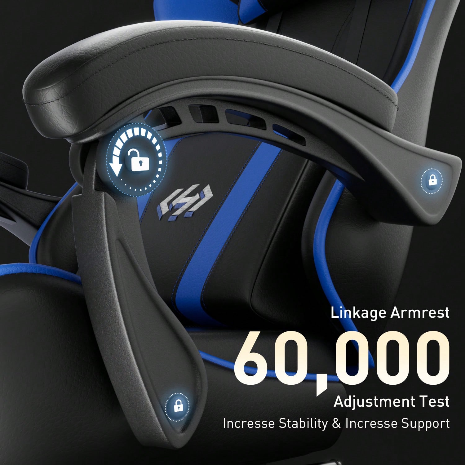 HLDIRECT 게이밍 의자, 요추 지지대 발 받침대  - Office Chair 리뷰 및 가격