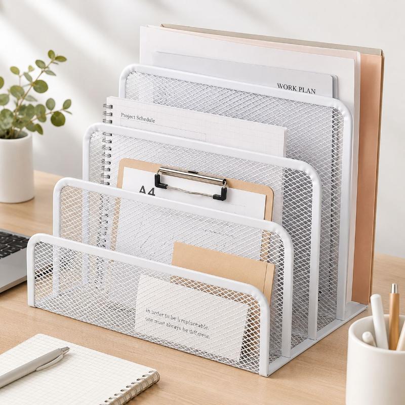 다용도 금속 테이블 파일 정리대, 3단 메시형, 데스크 - Office Furniture Brands 리뷰 및 가격
