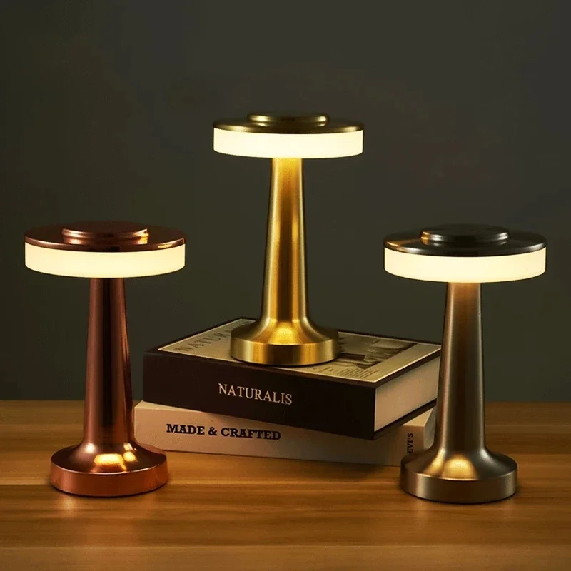 터치 LED 충전식 테이블 램프, 창의적인 식사 공간, - Desk Lamp 리뷰 및 가격